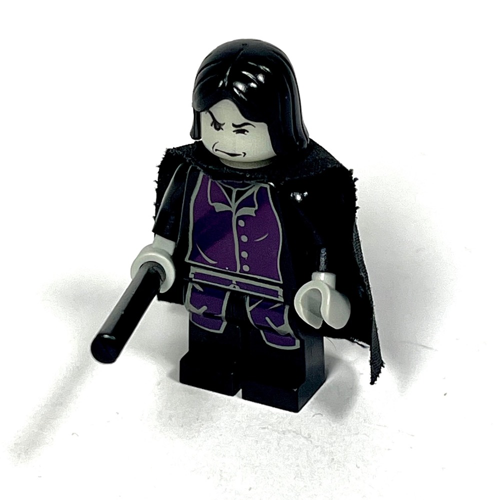 LEGO Harry Potter Professor Severus Snape Minifigure hp266 Dark Purple Vest Cape
